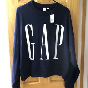 GAP LOGO SWEATSHIRT -NWT